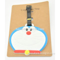 lovely Doraemon soft pvc luggage tag
